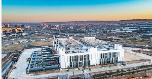 JNB11 data center on Vantage Data Centers' developing 80MW campus in Johannesburg, South Africa
