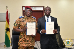 Ghana, Burkina Faso sign defence pact to secure trade corridors
