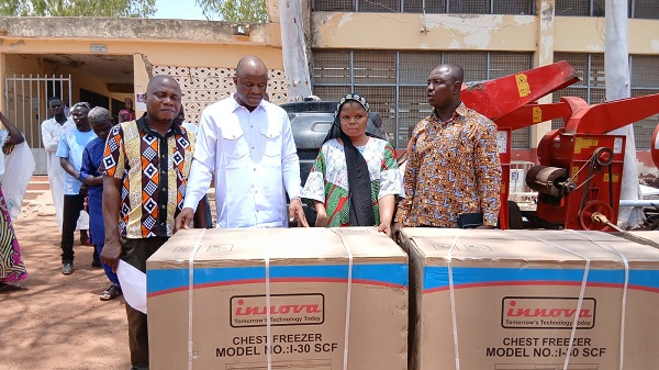 The beneficiaries received cash and income-generating items