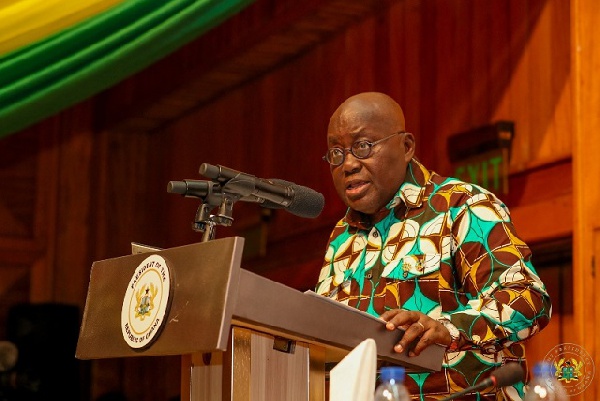 President Akufo-Addo urged the youth to prioritise education towards building a quality workforce