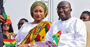 Former Second lady Samira and Ex- Vice President Dr. Mahamudu Bawumia