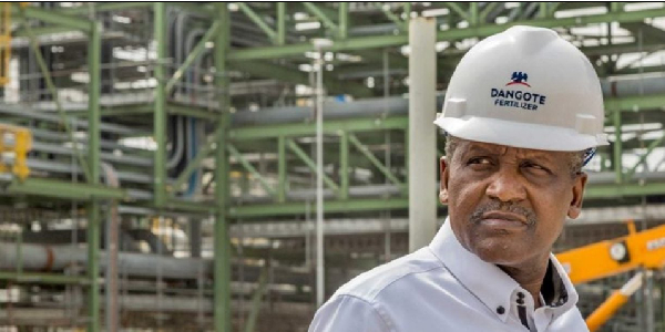 Nigerian industrialist, Aliko Dangote