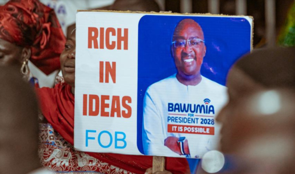 Dr Bawumia began his campaign tour of the Oti Region on Friday