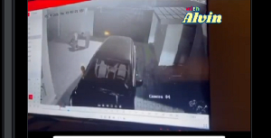 A screenshot of the vehicle which the robbers attempted to steal