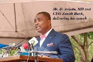 Daniel Asiedu,  Zenith Bank Ghana-MD
