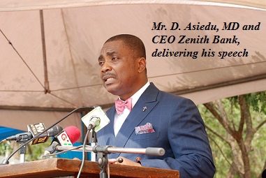 Daniel Asiedu,  Zenith Bank Ghana-MD