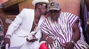 Shatta And Father  