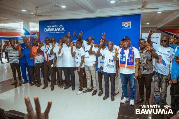 The 14 electoral area coordinators have declared support for Dr Bawumia