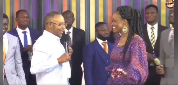 Rev Owusu Bempah and Diana Asamoah