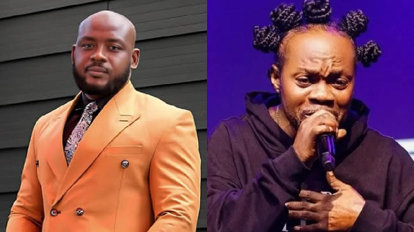 Nana Romeo (L) debunks an alleged letter from Lumba's children