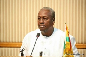 Former president John Dramani Mahama