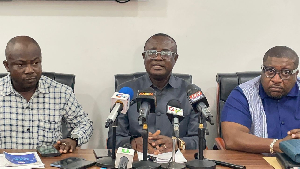 Joseph Osei-Owusu, popularly known as Joe Wise (M) among other dignitaries