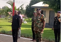Brigadier General Joseph Aphour and Hon. Simon Osei-Mensah