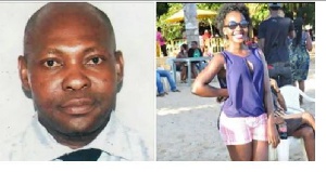 Judith Juahla and the alleged lecturer who failed her after sleeping with her