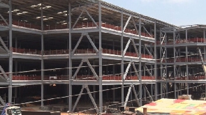 Construction of the Kumasi Central Market has been affected due to the Debt Exchange Progamme