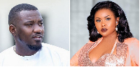 John Dumelo and Nana Ama Mcbrown