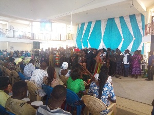 The Aganah Family joins the Holy Ghost Temple Assemblies of God Church in Bolga
