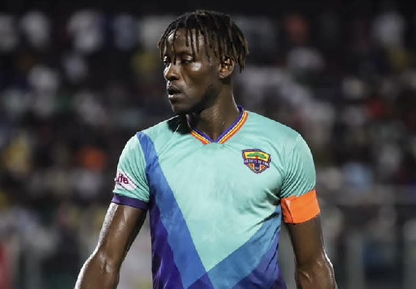 Benjamin Asare is the captain of Hearts of Oak