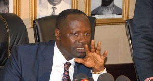 Member of Parliament for Ellembele, Hon. Emmanuel Armah-Kofi Buah