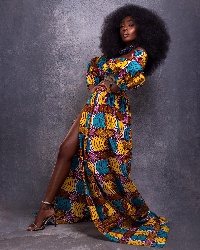 Ghanaian model and singer, Abena Akuaba