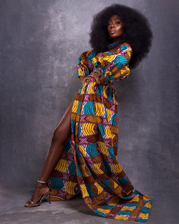 Ghanaian model and singer, Abena Akuaba
