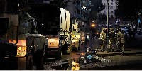 outh African Defence Force members  deployed to Hillbrow, after a march against illegal immigration