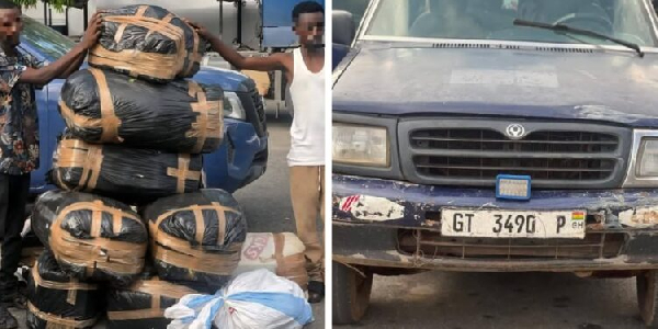 The suspects have been identified as Mathew Narkotey and Augustine Teye