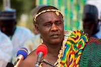 Quantoahene of the Gomoa Ajunako Traditional Area, Gmoaba Nana Apata Kofi V