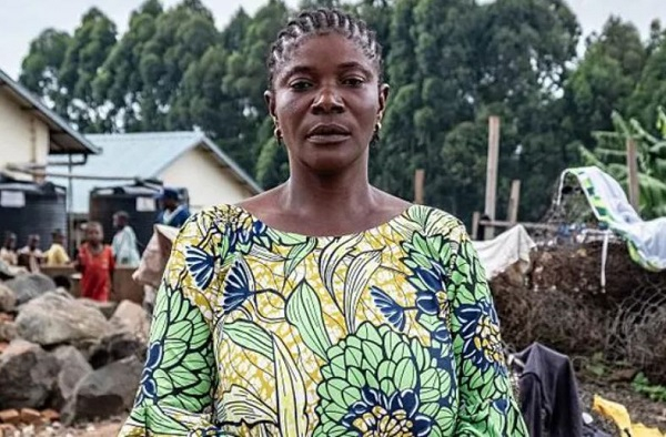 Akilimali Mirindi is one of thousands who have fled the recent upsurge in fighting