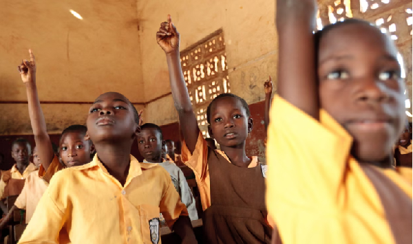 Photo of students in class