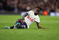 Bissouma suffered an injury in Tottenham's game against Burnley