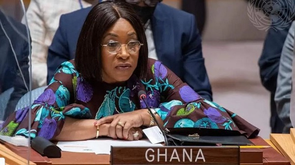 Madam  Shirley Ayorkor Botchwey, Minister of Foreign Affairs and Regional Integration