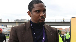 Fifa Disciplinary Committee don sanction di President of di Cameroonian Football  Samuel Eto