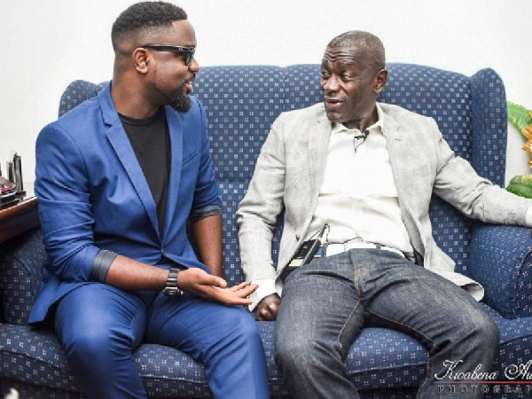 Sarkodie and Prince Amoabeng