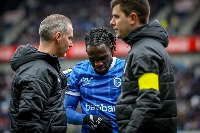 Joseph Paintsil was substituted after he got injured