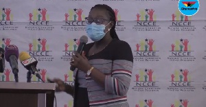 Director of Research, Gender and Equality Department at the NCCE, Henrietta Asante-Sarpong