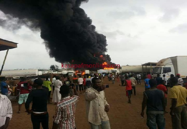 Fire Outbreak at Ashiaman claims seven lives