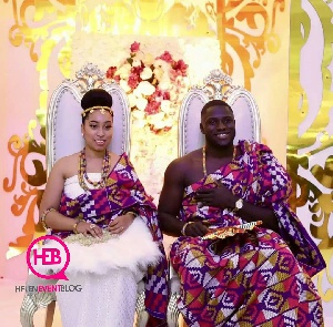 Mr and Mrs. Frimpong
