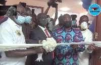 Vice President Mahamudu Bawumia at the commissioning of govenment's free tertiary WiFi project