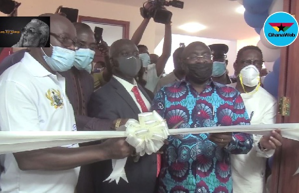 Vice President Dr Mahamudu Bawumia recently launched the free wifi project