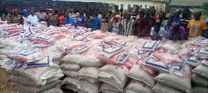 The selected farmers were provided with 5 kg of maize seeds