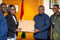 Sam George clarifies laptops were sponsorship prizes, not a donation to Parliament