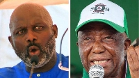 President George Weah (L) called Joseph Boakai (R) to concede defeat following a tight race