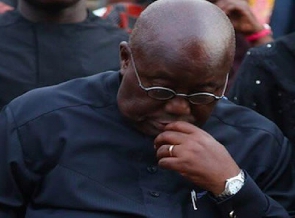 Akufo Addo Sad