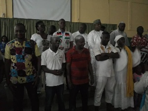 Newly elected executives for Anyaa-Sowutuom constituency