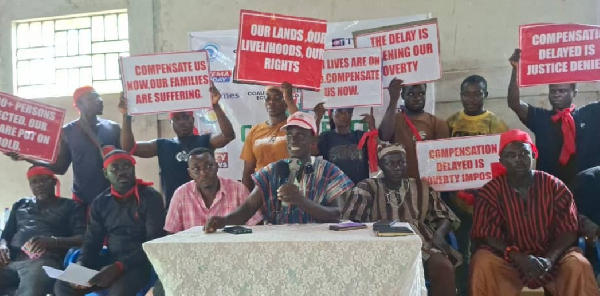 The group said valuation of affected properties was conducted about three years ago