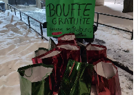 A group of activists inspired by Robin Hood in Montreal said they raided a grocery store for food