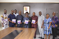 The team from the British Council with the Ministry of Tourism staff when they met