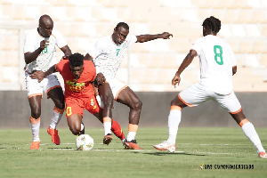 Kudus in action for Ghana