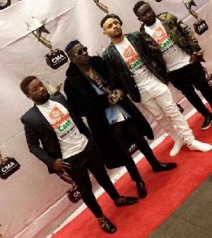 Dancehall artiste, Shatta Wale was awarded for his outstanding contributions to Reggae in Africa